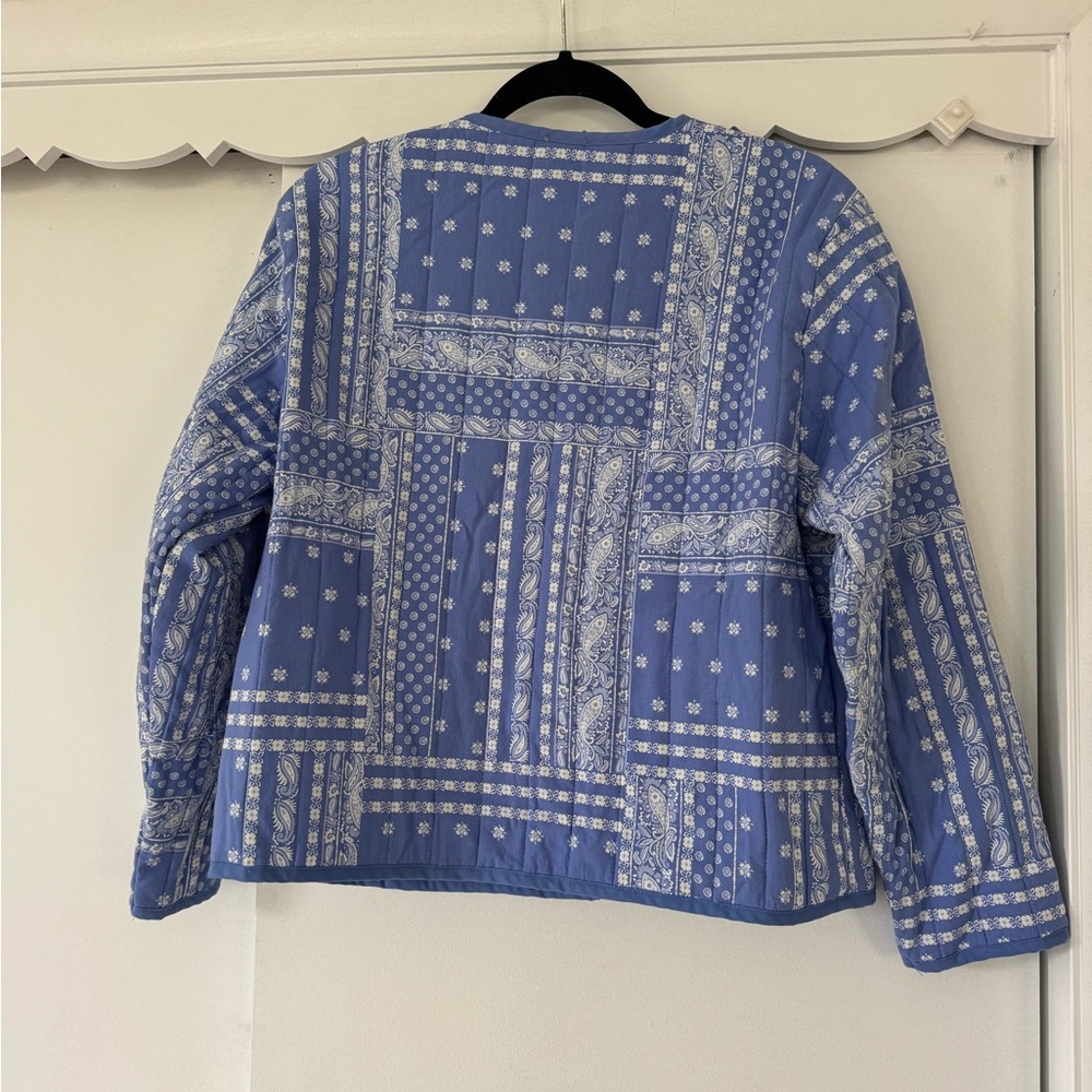 Como Vintage Patchwork Jacket Size Large - image 2